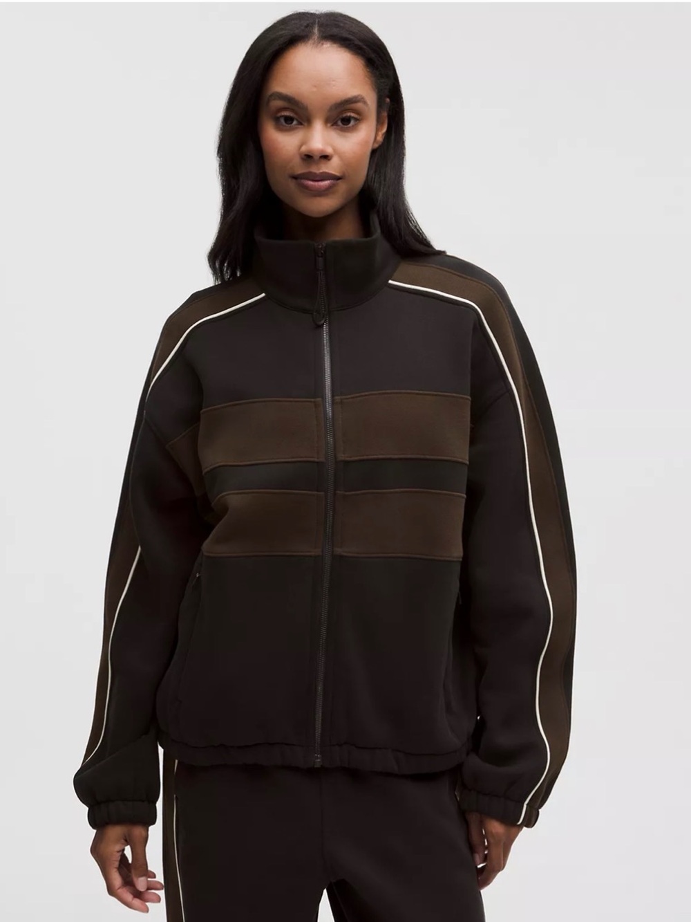 Lululemon Women's Steady State Oversized Funnel Full Zip